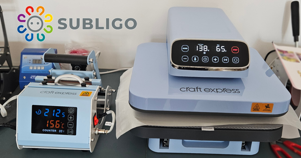 Novo u ponudi: Craft Express termo preše za kreativce, hobiste i profesionalce!