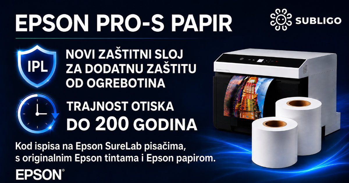 Epson SureLab Pro-S papir